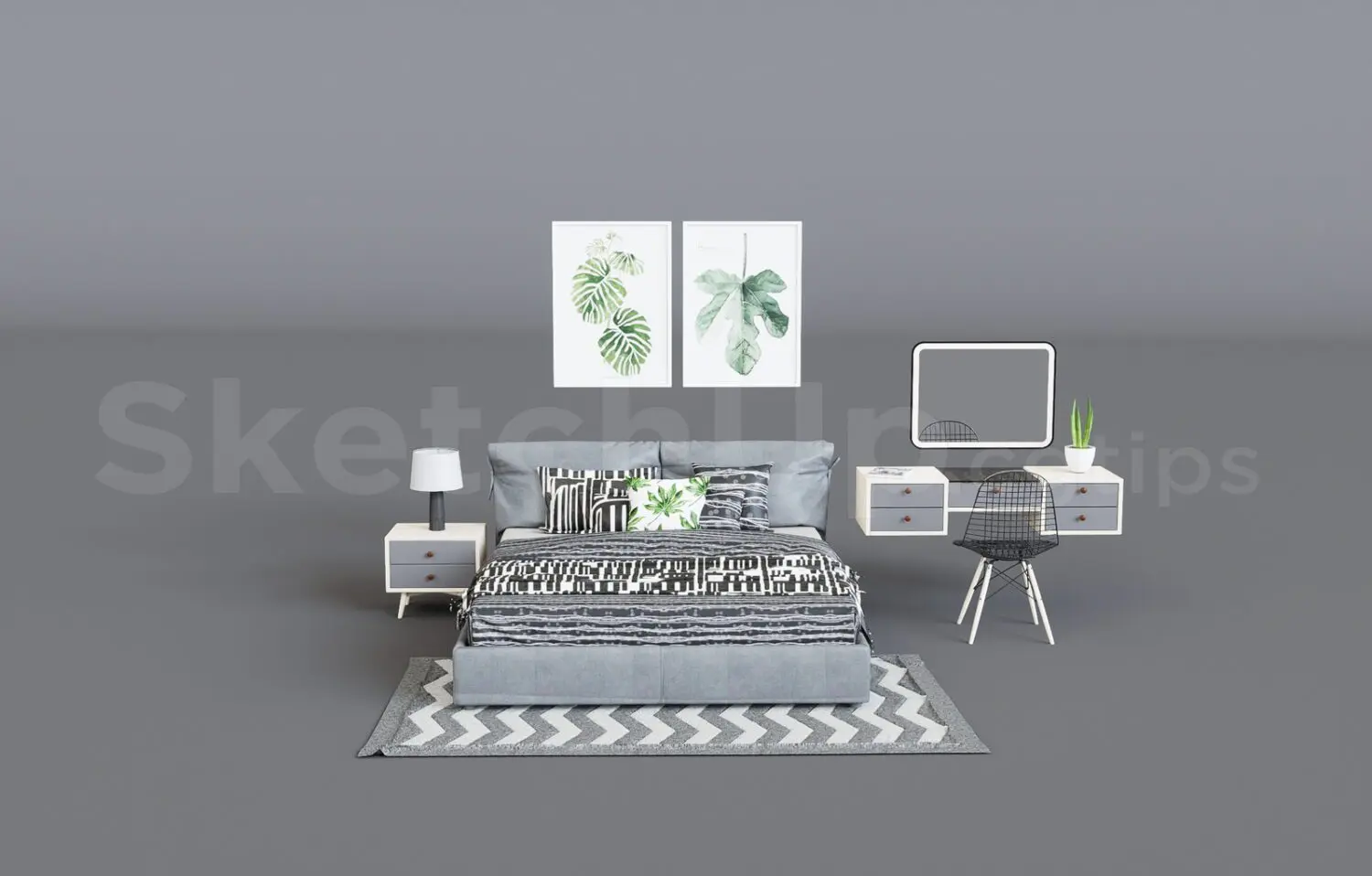 Bed — preview 1 (cgtips, CC0)