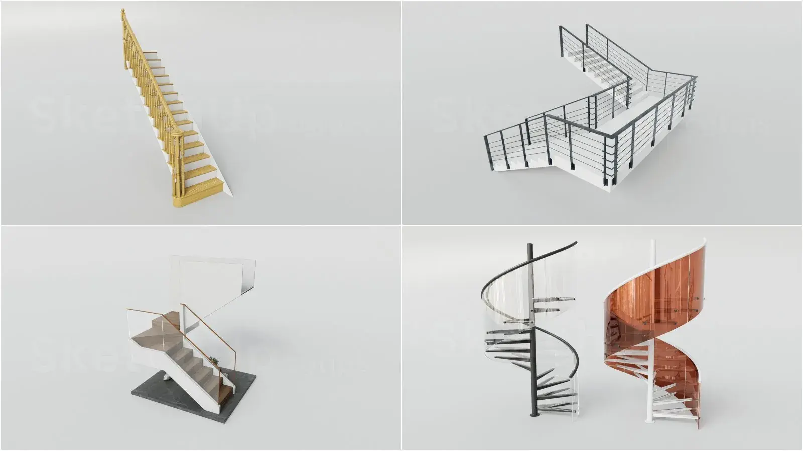 Stairs Model – Modern Architectural 3D Design