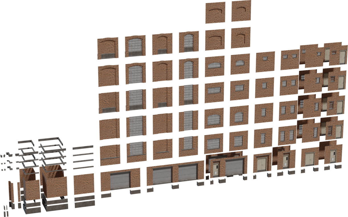 Modular Factory Facade