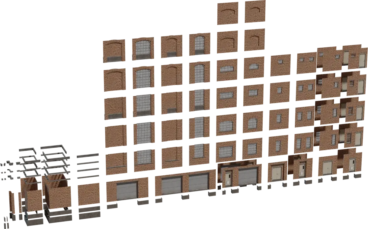 Modular Factory Facade