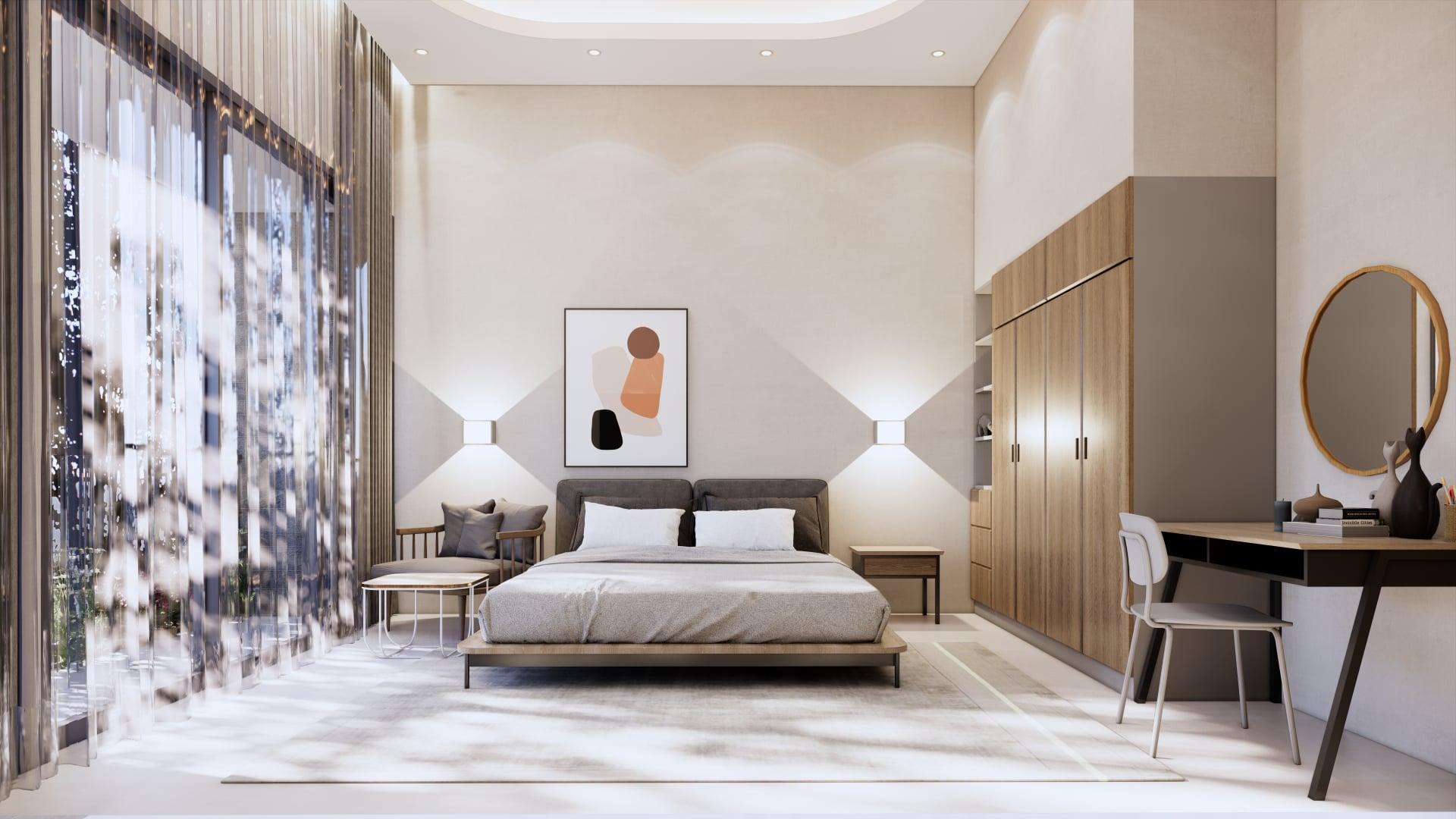 Interior Bedroom Scene