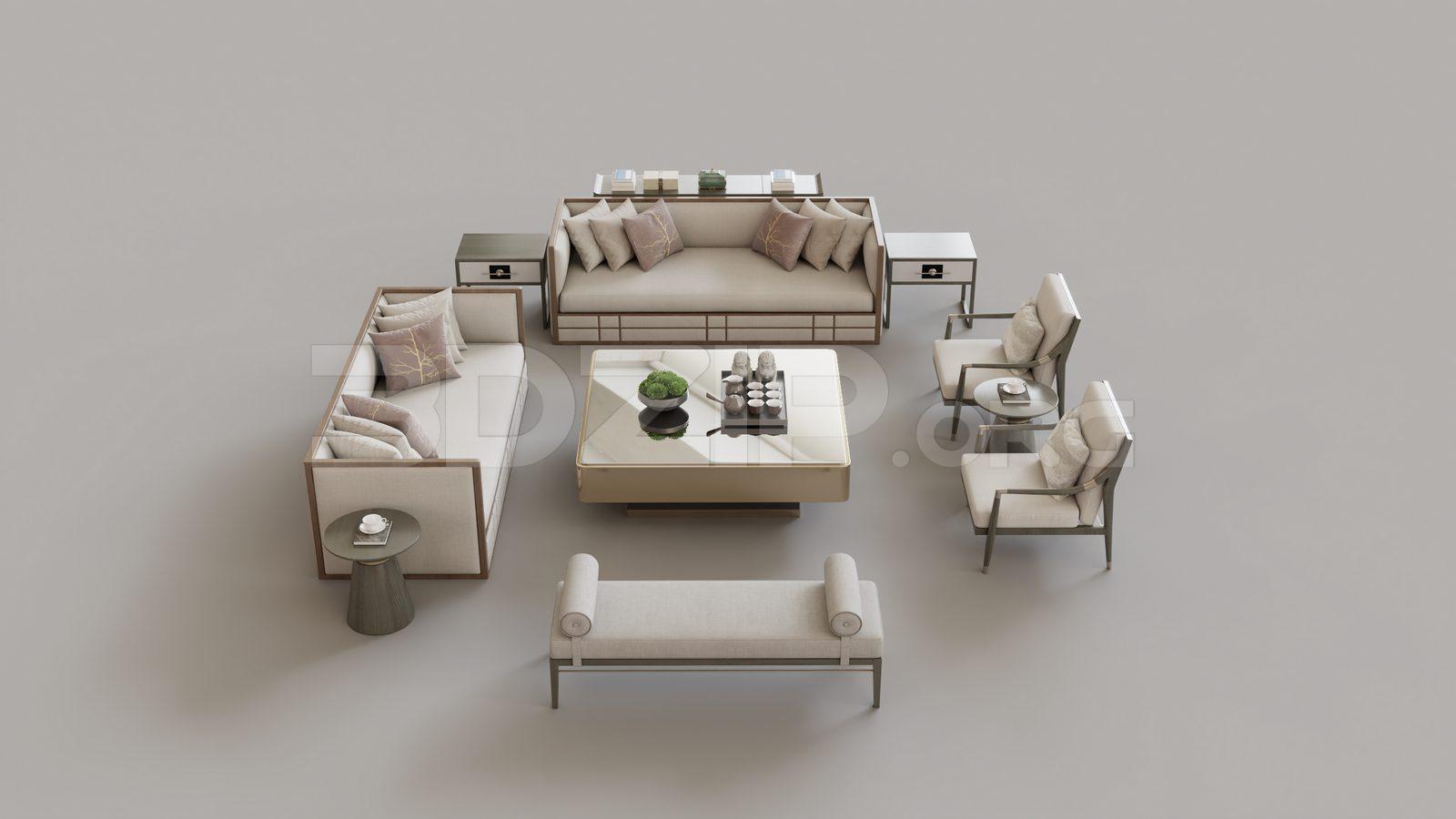 Sofa and Table- Chair