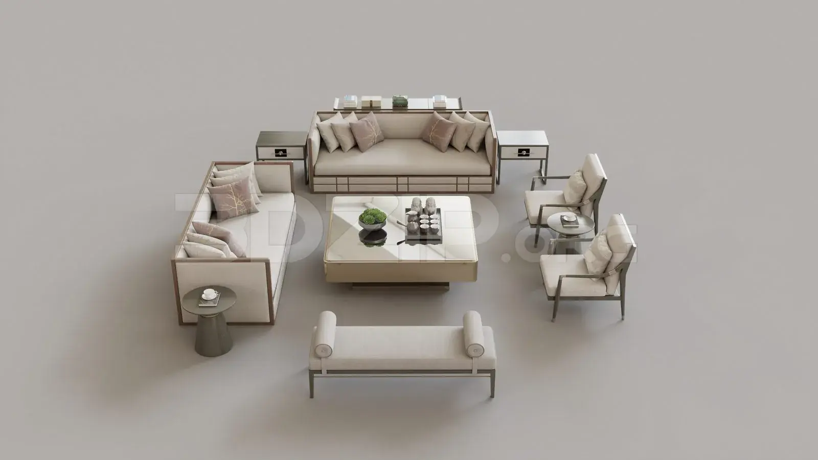 Sofa and Table- Chair