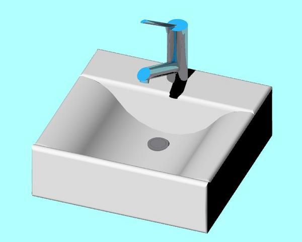 Roca Diverter 440x440 basin