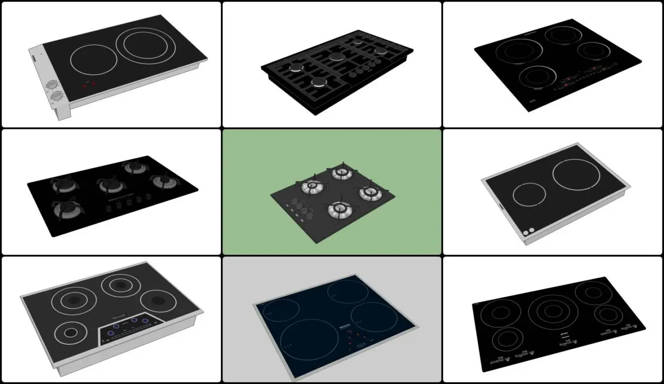 Induction Cooker, Gas Stove — preview 1 (cgtips)