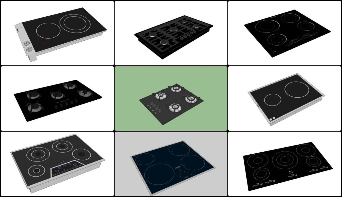Induction Cooker, Gas Stove