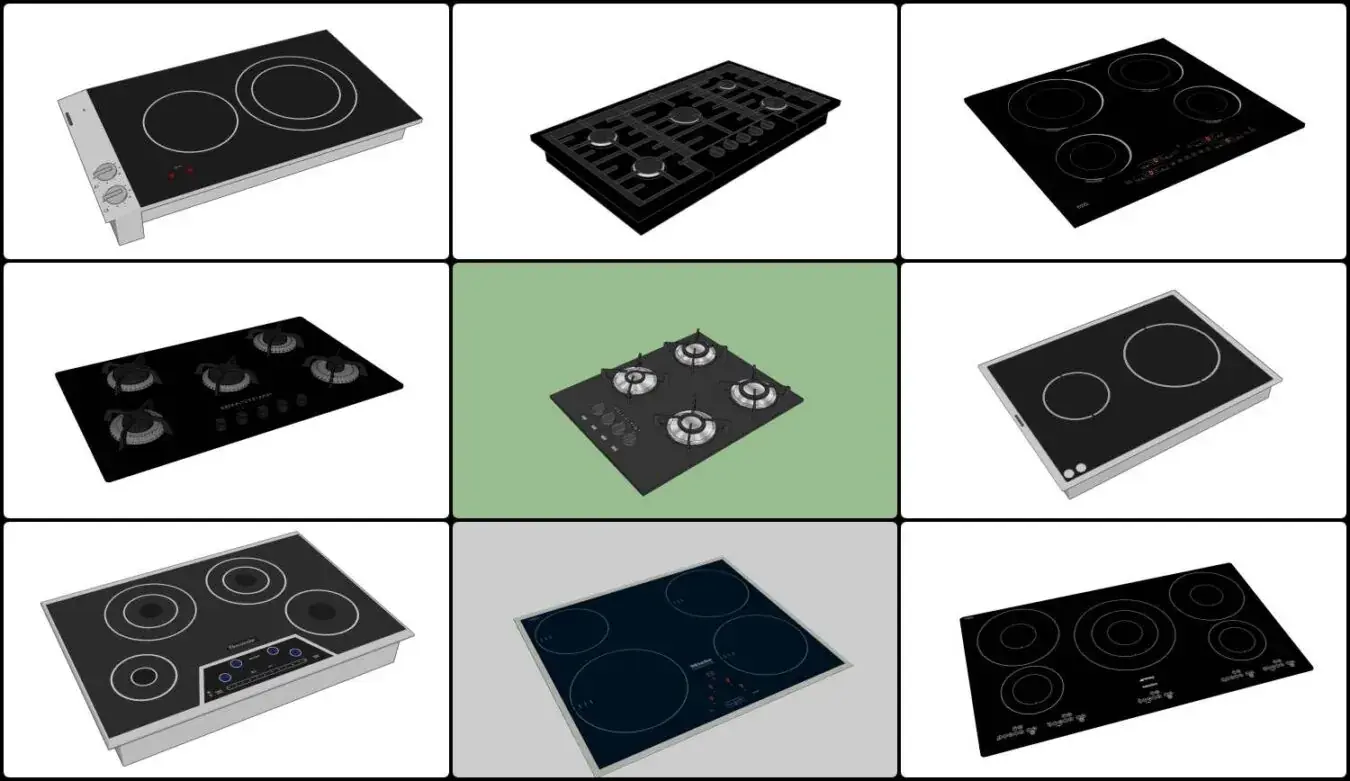 Induction Cooker, Gas Stove