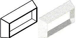 Rectangle Duct Concentric Reducer — preview 1, by Chris Yearick (RevitCity, CC0)