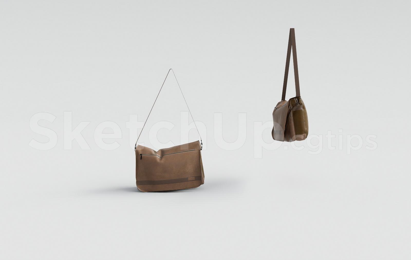Minimalist Leather Shoulder Bag