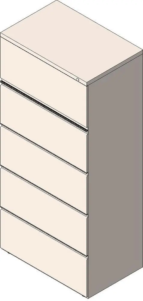 HermanMiller_TuFiling_LW200_W-PullFreestandingLateralFile — preview 1, by Herman Miller (RevitCity, CC0)