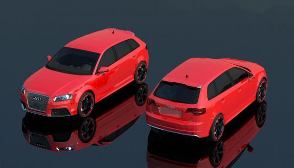 Audi RS3 Sportback - Car Automobile Vehicle