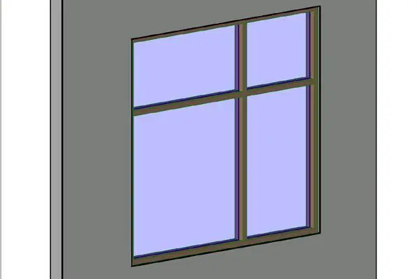 Fixed with adjustable panes