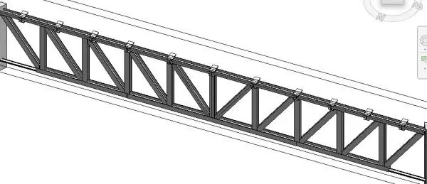 10 Equal Part With Different Size Cord And Web