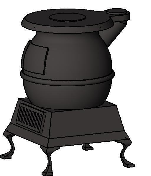 Potbelly stove