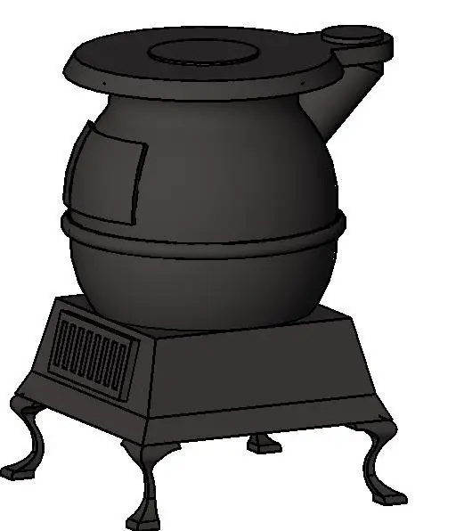 Potbelly stove