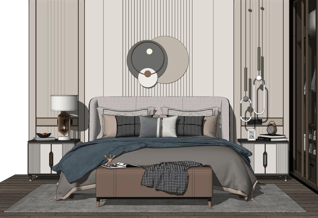 Interior Bedroom Scene