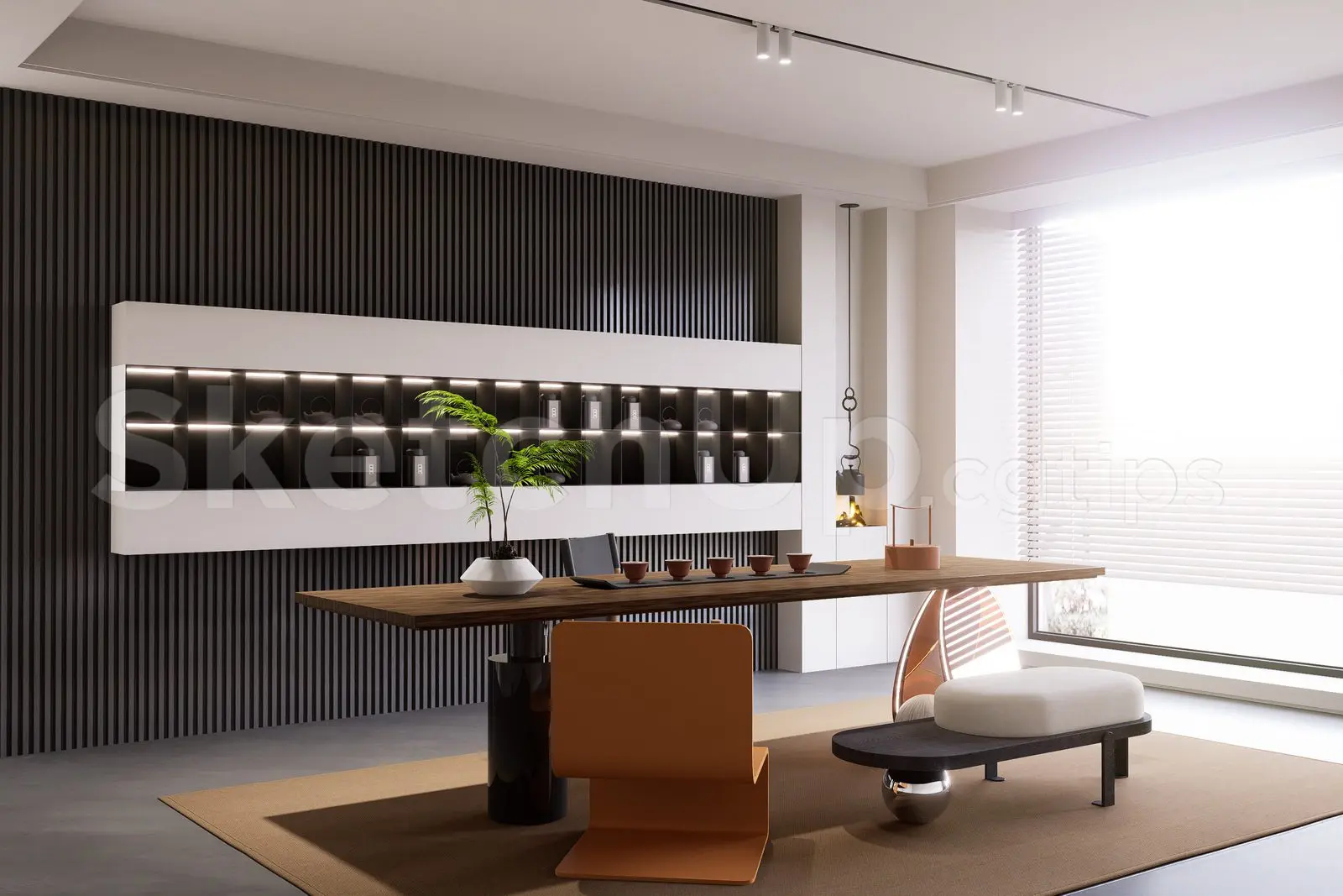 Tea Room Interior