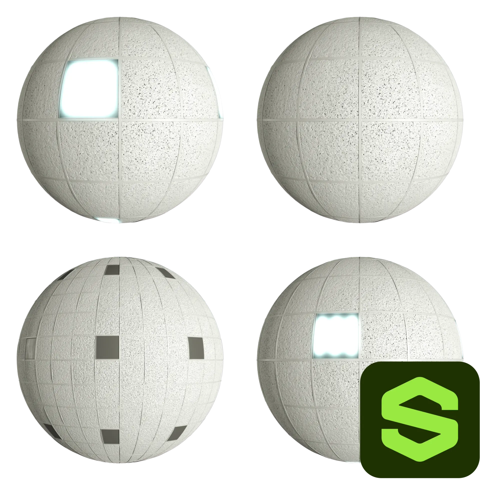 Office Ceiling Substance 001 — preview 1 (ambientCG, CC0)