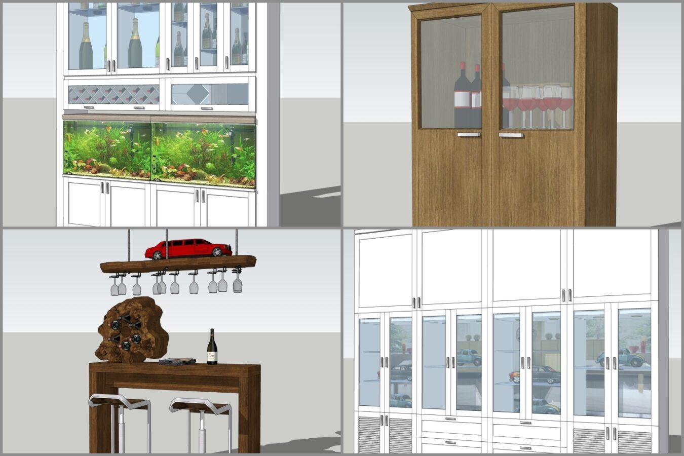 Combo Wine Storage