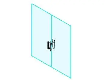 Curtain Wall Dbl Glass