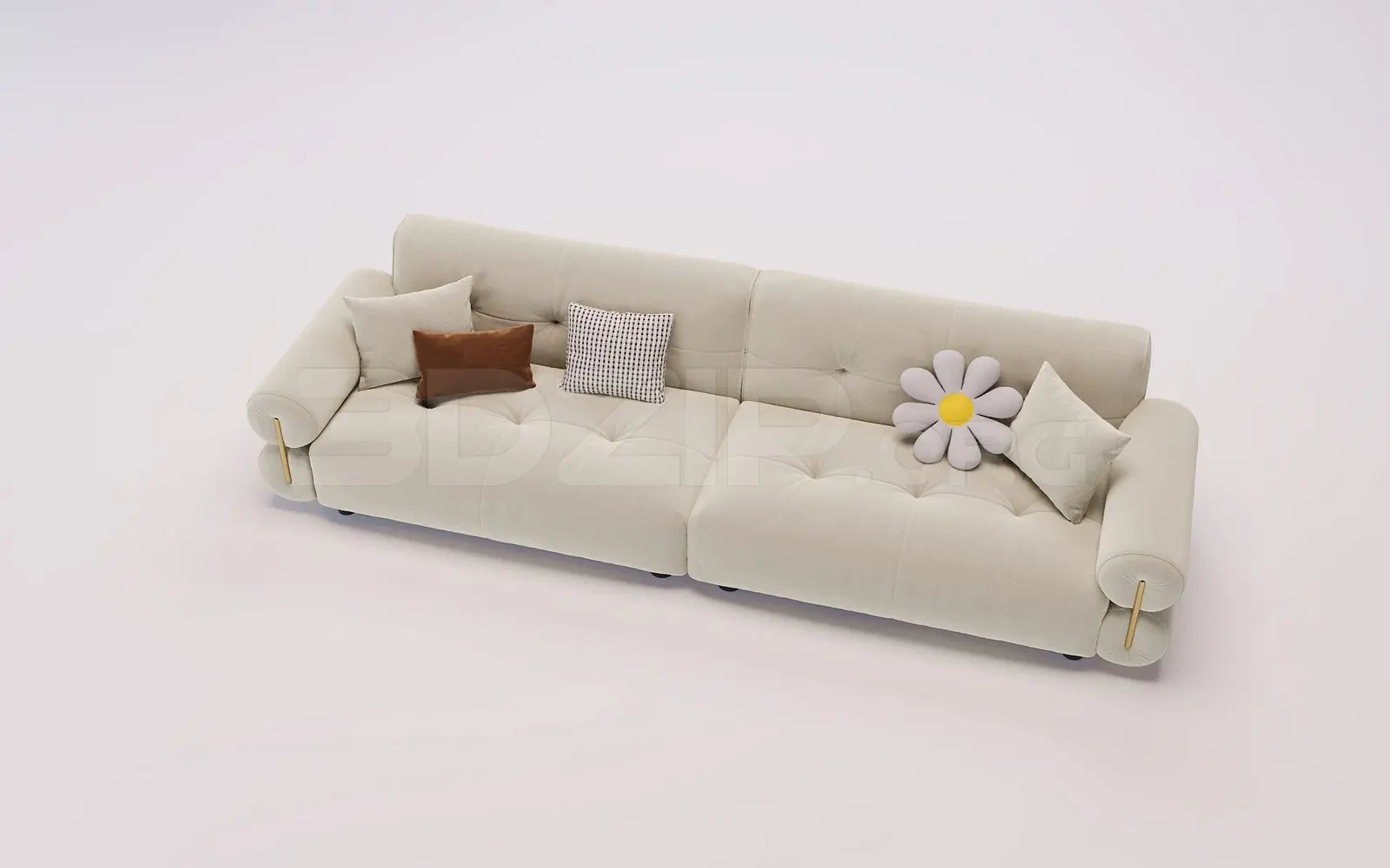 Sofa 3D Model for Interior Projects