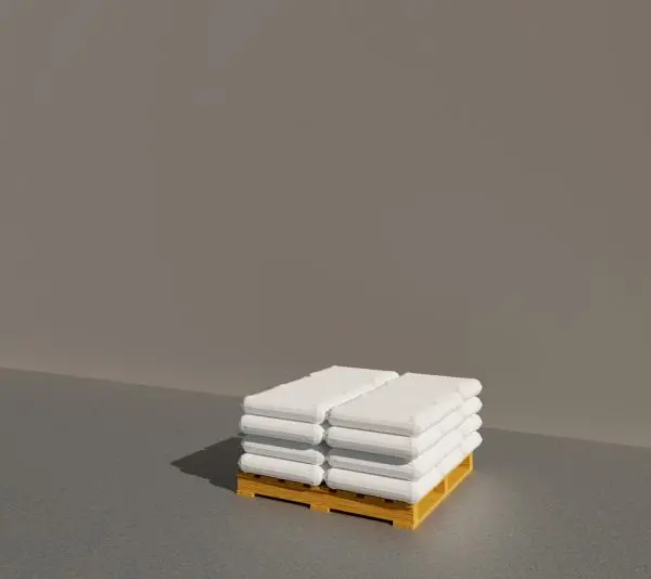 Pallet with Sand Bags