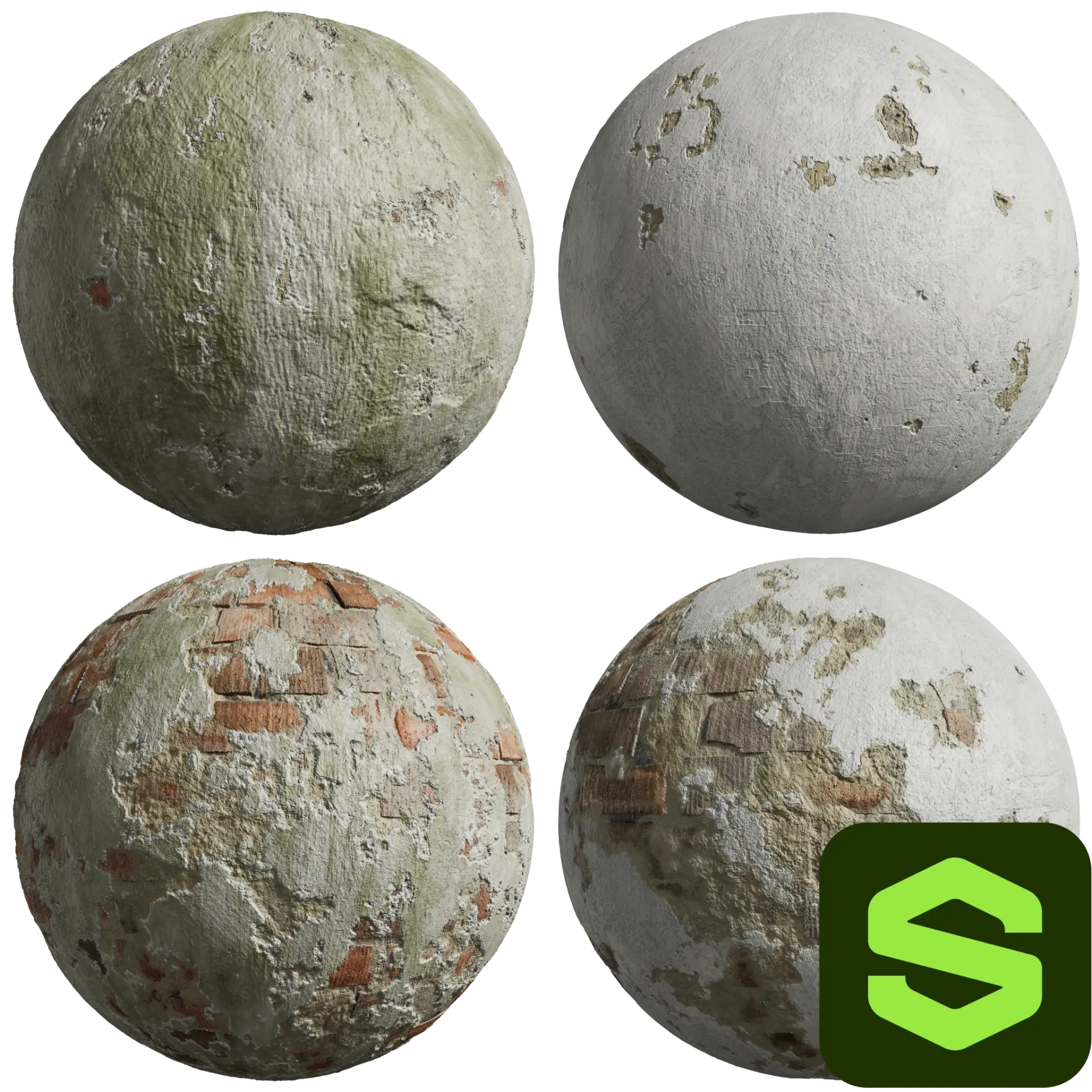 Painted Plaster Substance 002 — preview 1 (ambientCG, CC0)