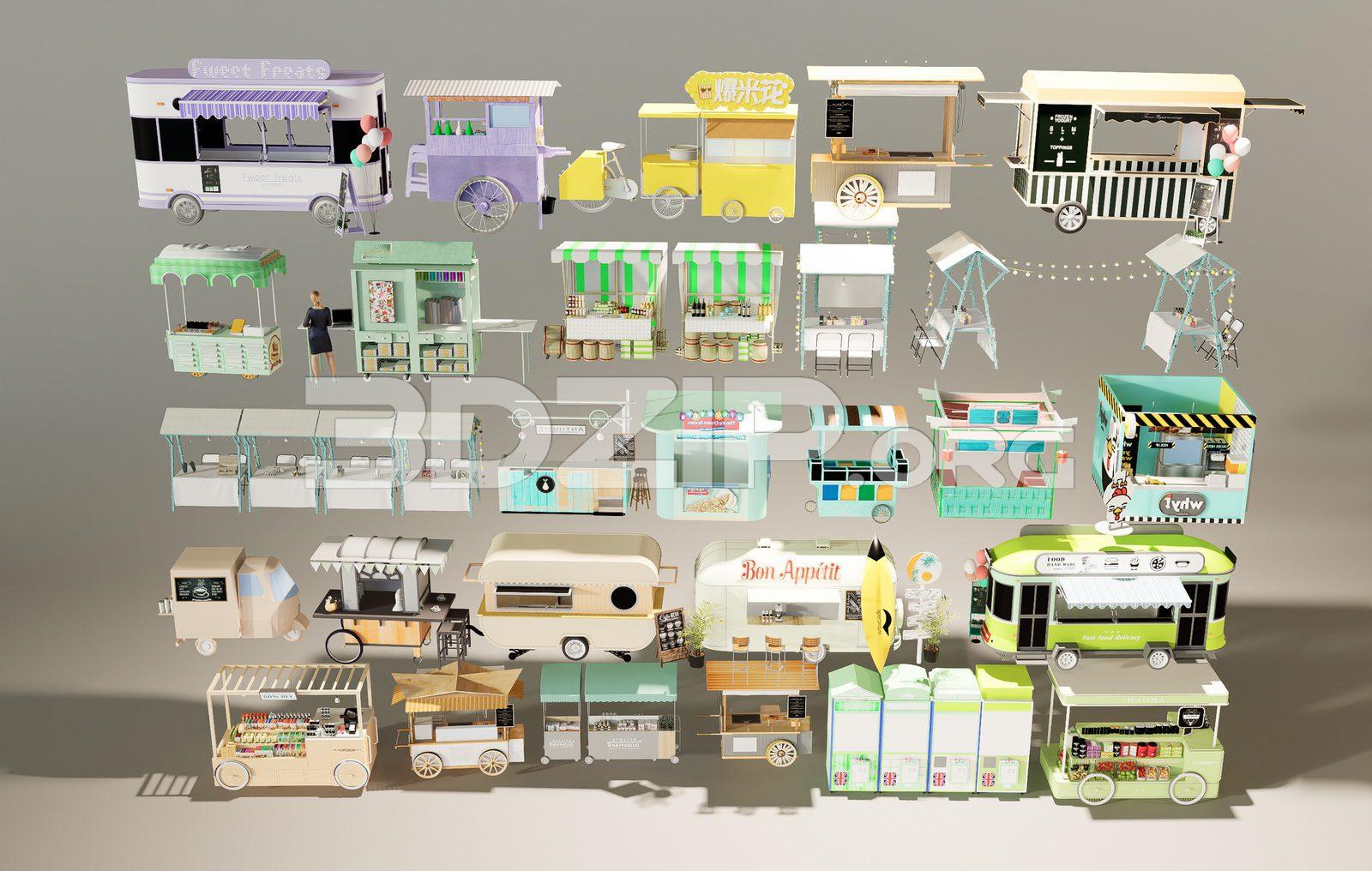 Mobile Food Vending Trucks