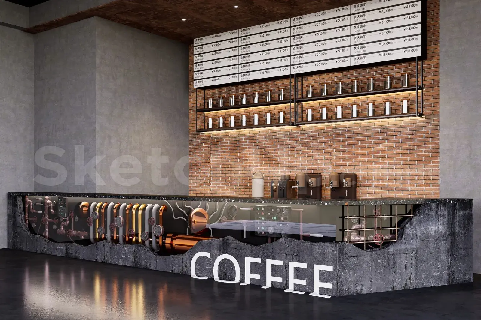 Coffee Room Interior