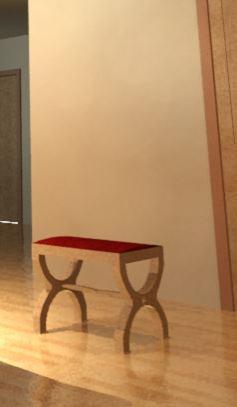 Ancient roman stool