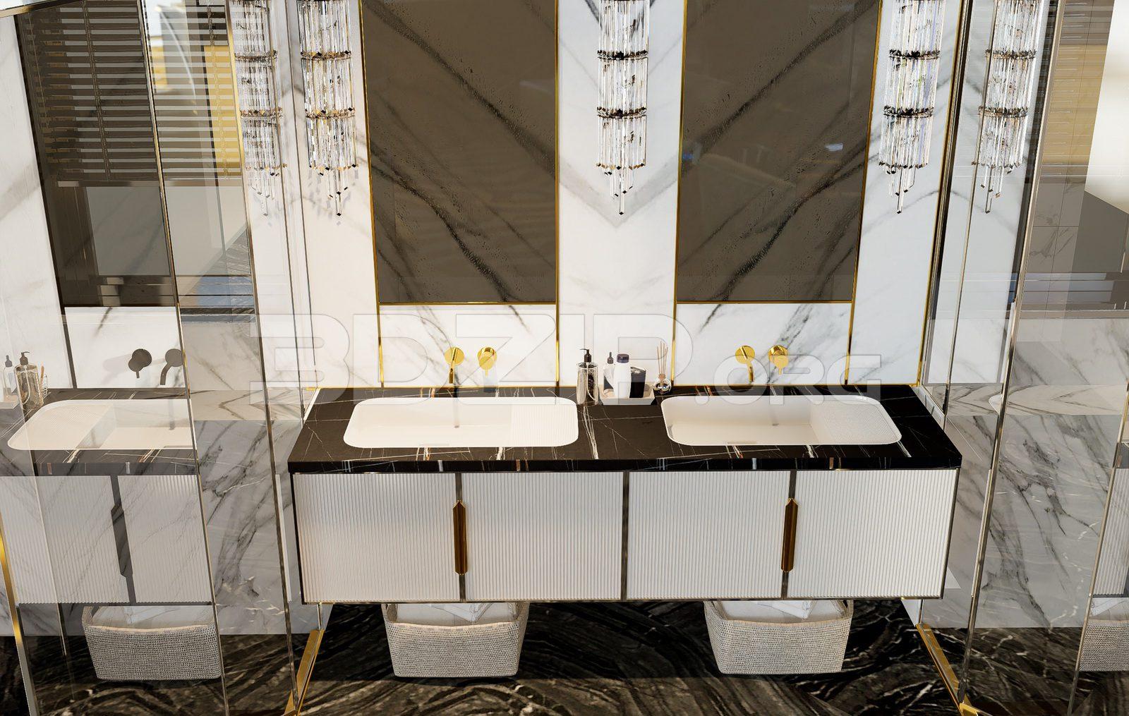 Cabinet With Washbasin