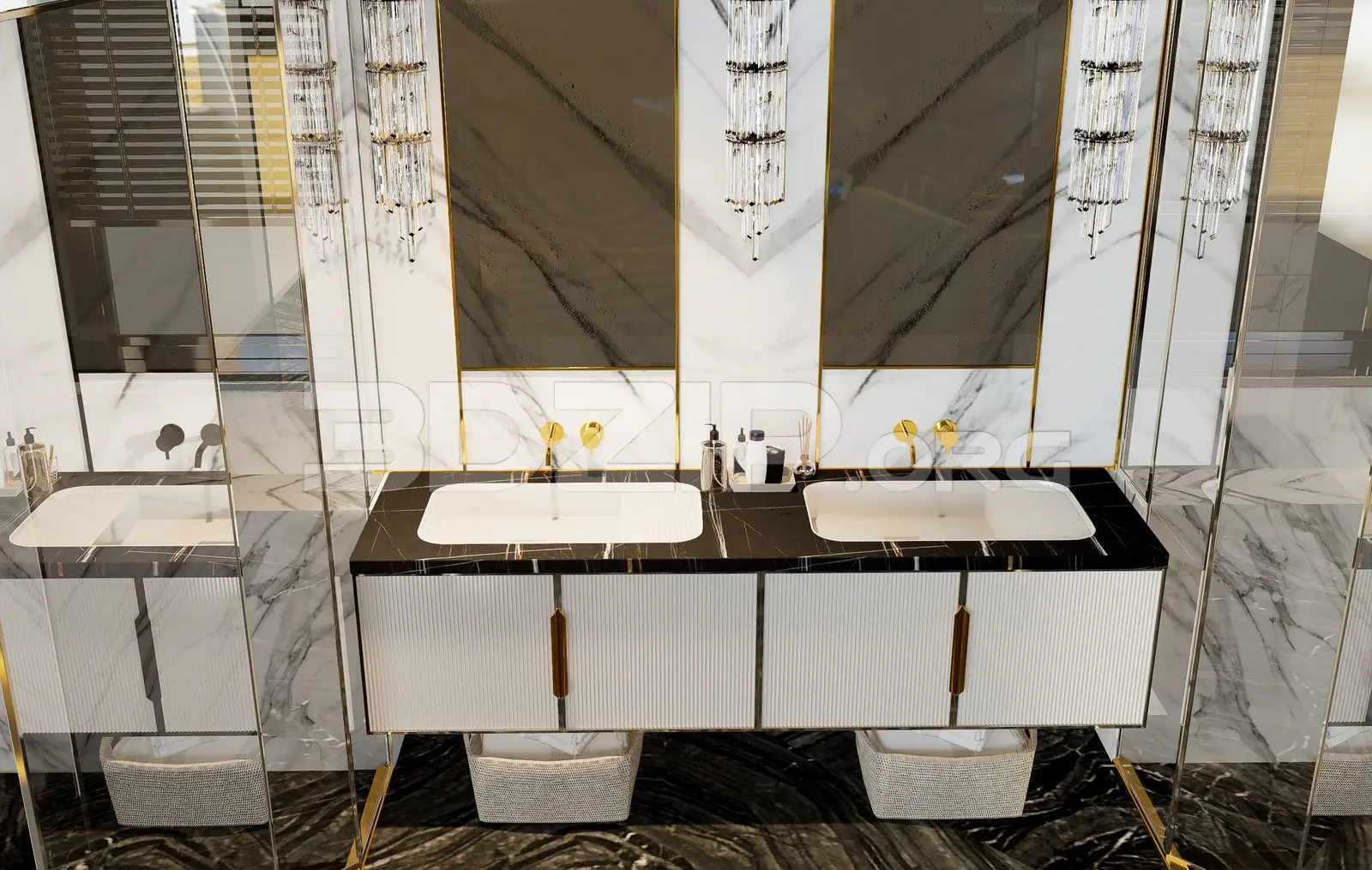 Cabinet With Washbasin