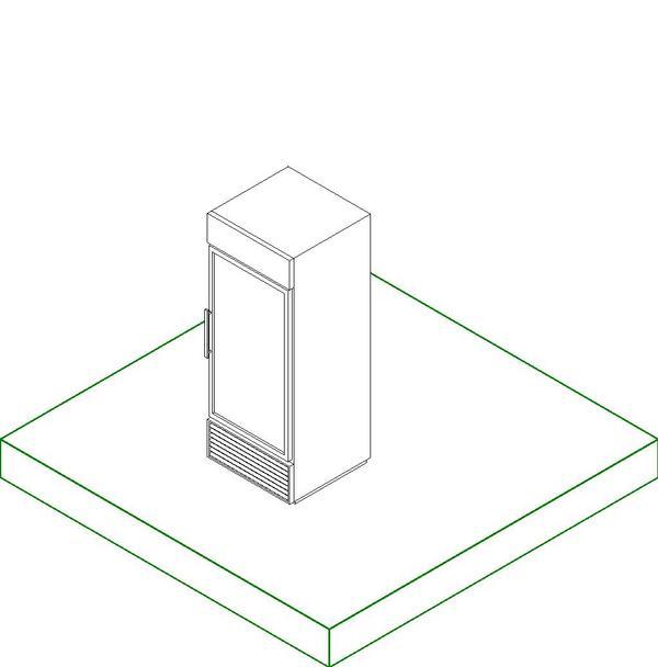 Swing Door Referigerator