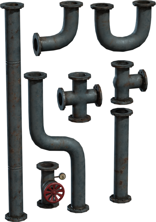 Modular Industrial Pipes 1