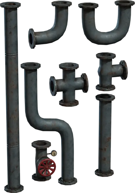 Modular Industrial Pipes 1