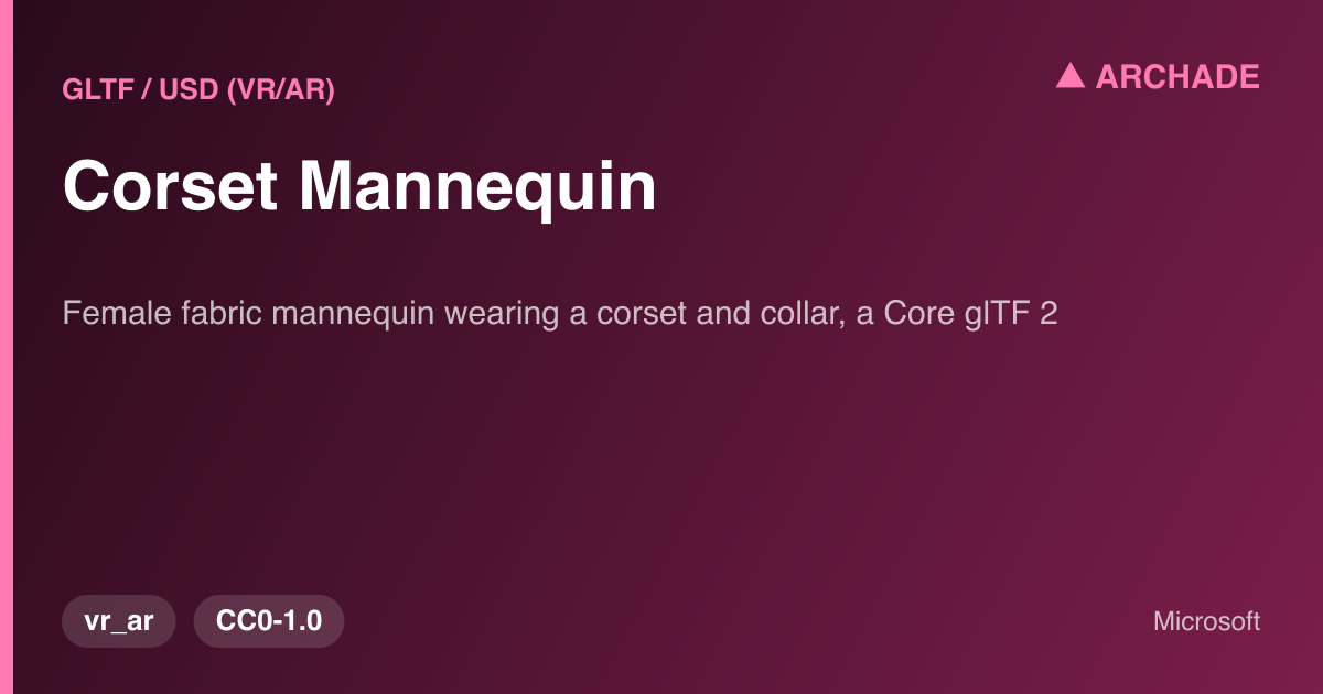 Corset Mannequin