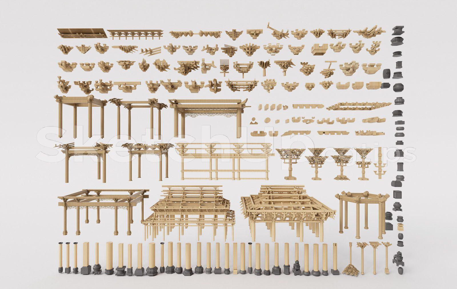 Ancient Chinese Architecture: Mortise and Tenon Joint Structure