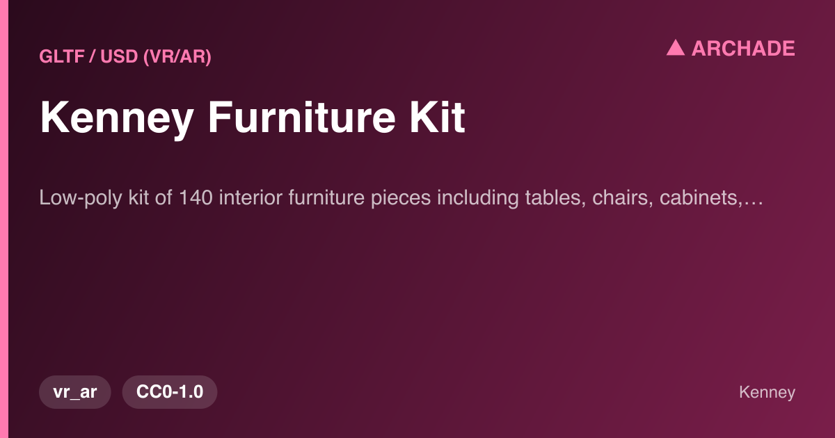 Kenney Furniture Kit