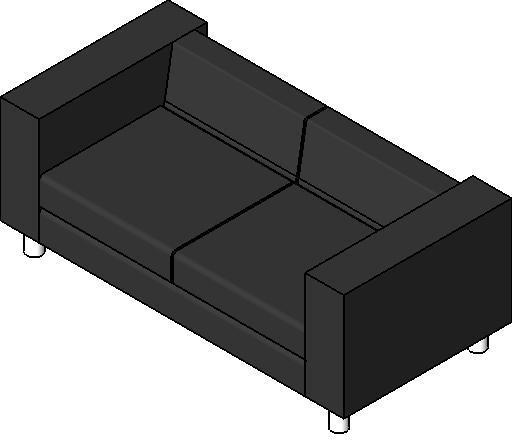 2-Seat Sofa Tuxedo
