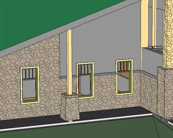 Double Hung - 3 Muntin Upper Sash