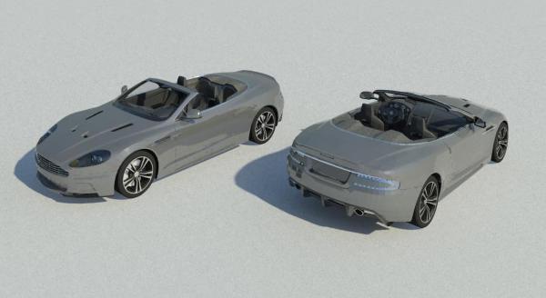 Aston Martin DBS Convertible - Car Automobile Vehicle