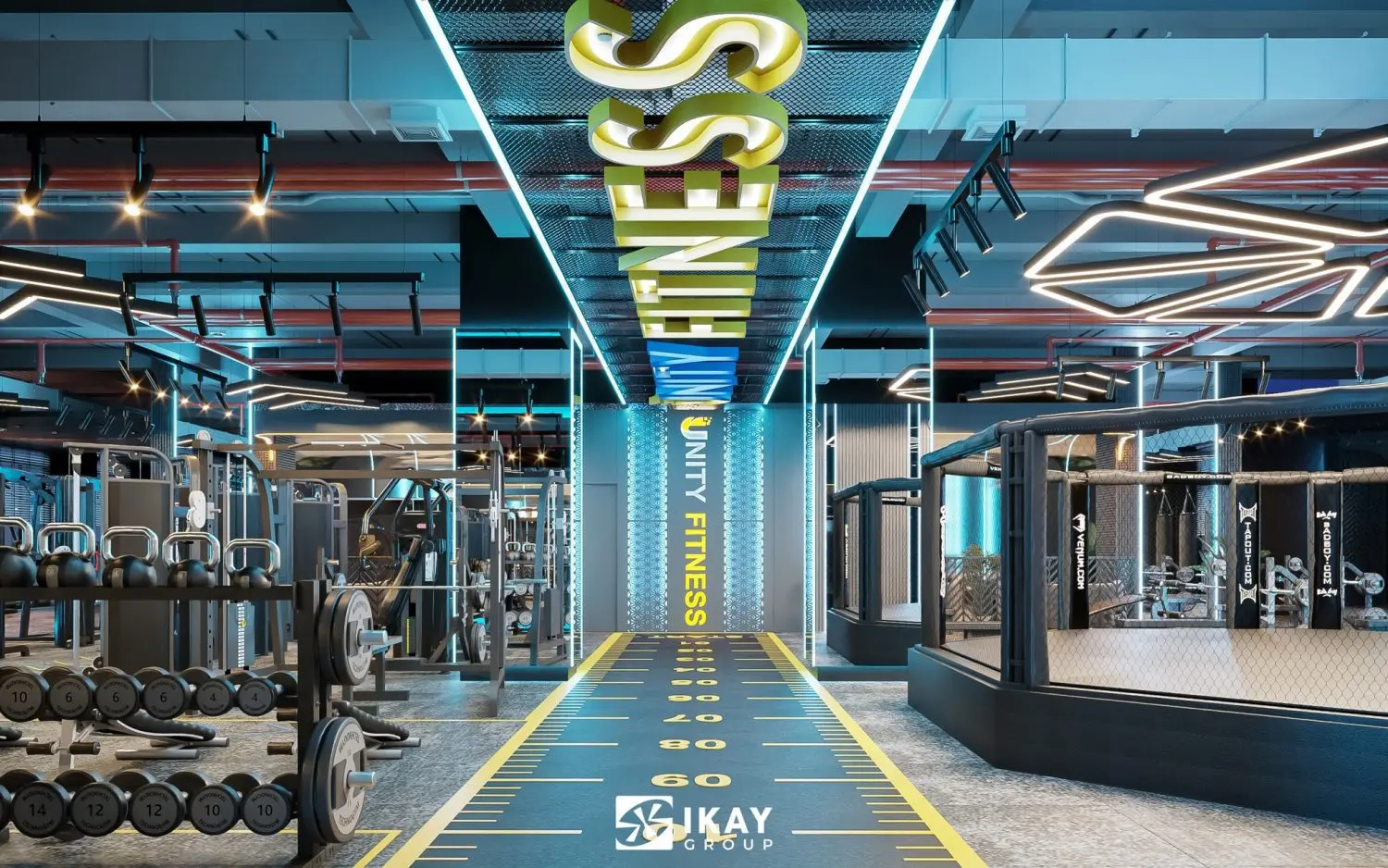 Gymroom Interior