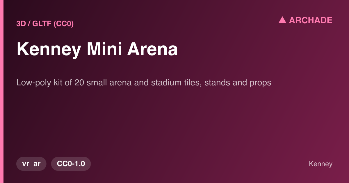 Kenney Mini Arena