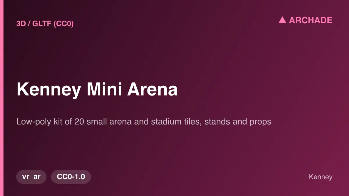 Kenney Mini Arena