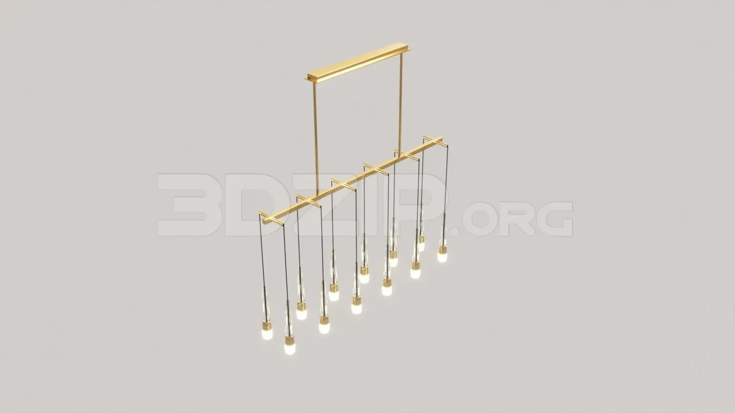 Ceiling Light — preview 1 (3dzip, CC0)