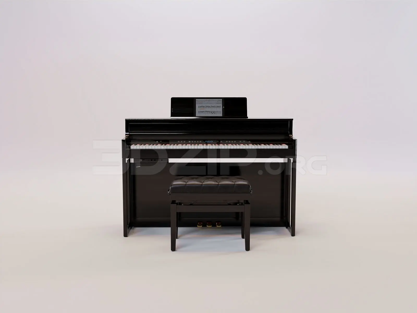 Piano — preview 1 (3dzip)