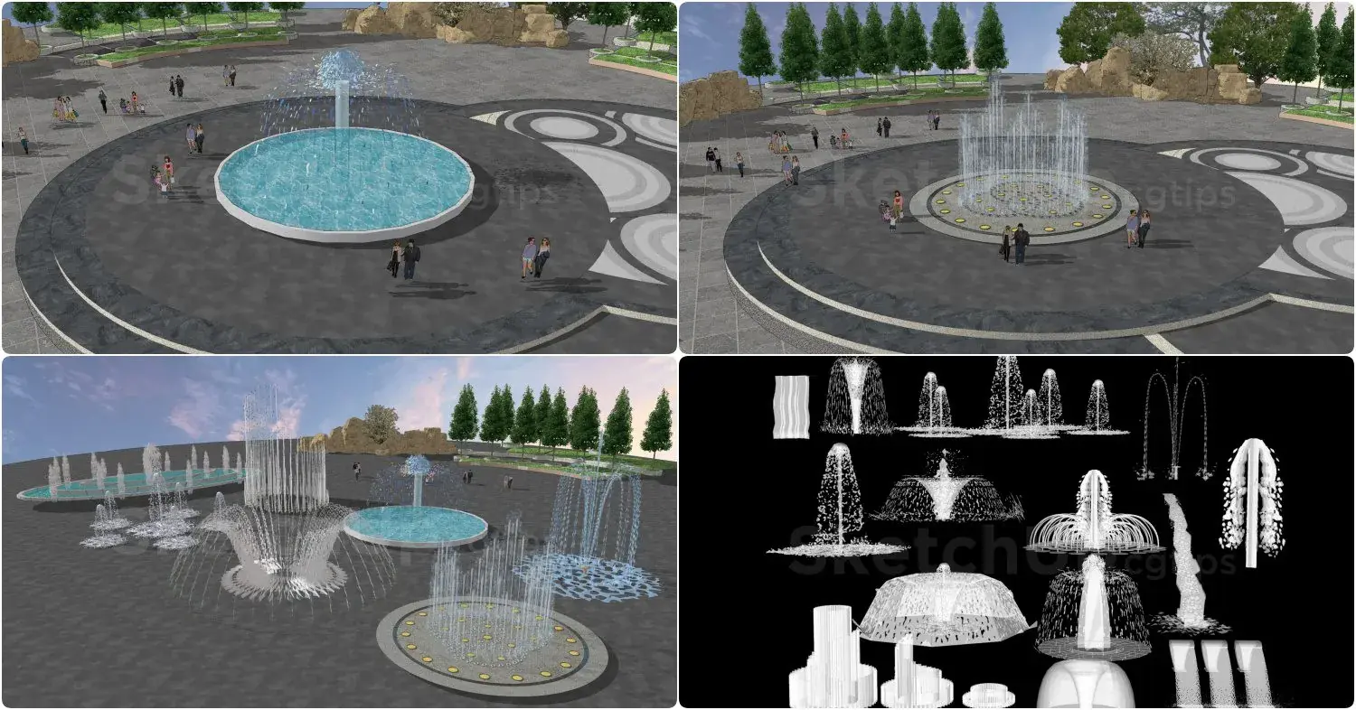 Water Fountain Nozzles