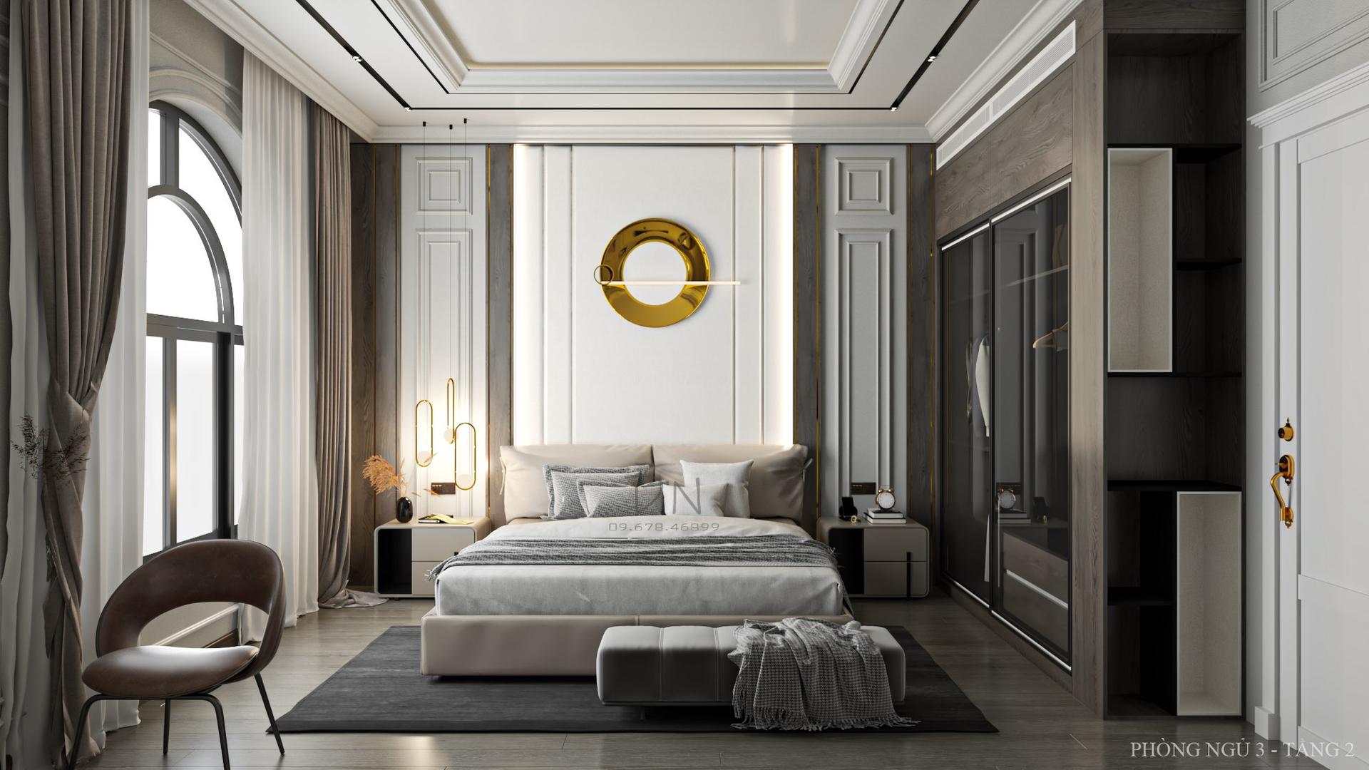 Interior Bedroom Scene