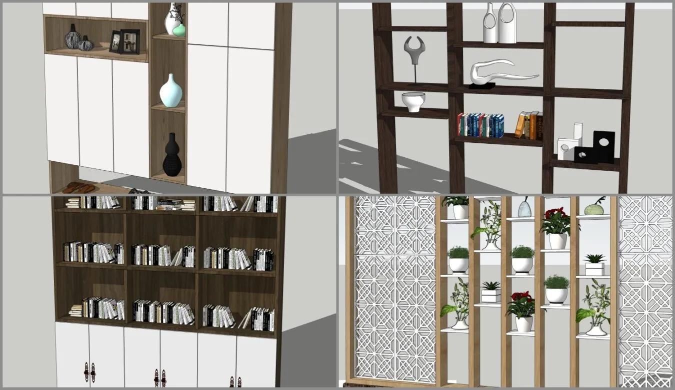 Combo Decorate Bookself