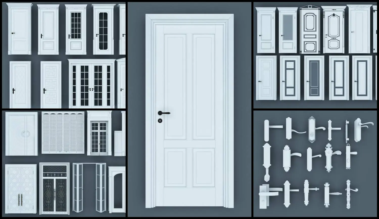 Door — preview 1 (3dzip)